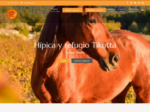 Hípica y refugio Tikotta - tikotta.com