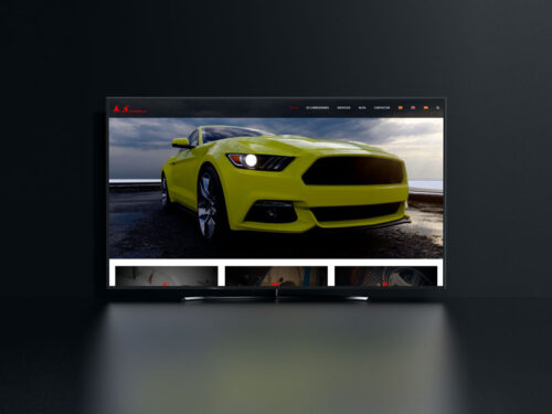 KS Carrosseries - Diseño web para taller mecánico